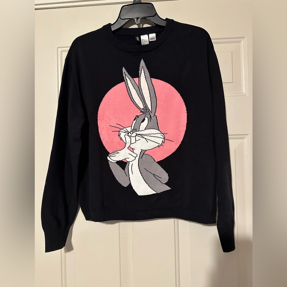 H&M Loony Toons Bugs Bunny sweater never worn